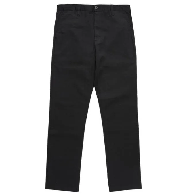 Men Pants DC Men039s Worker Chino Pants Black