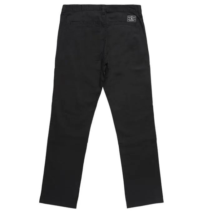 Men Pants DC Men039s Worker Chino Pants Black Men Pants DC Men039s Worker Chino Pants Black