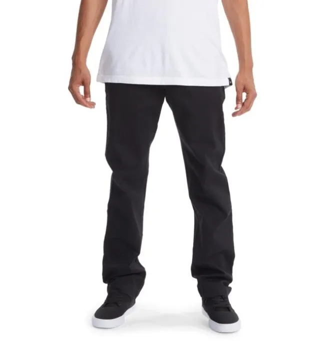 Men Pants DC Men039s Worker Chino Pants Black Men Pants DC Men039s Worker Chino Pants Black