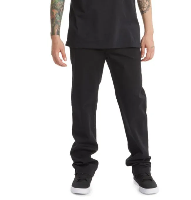 Men Pants DC Men039s Worker Chino Pants Black Men Pants DC Men039s Worker Chino Pants Black