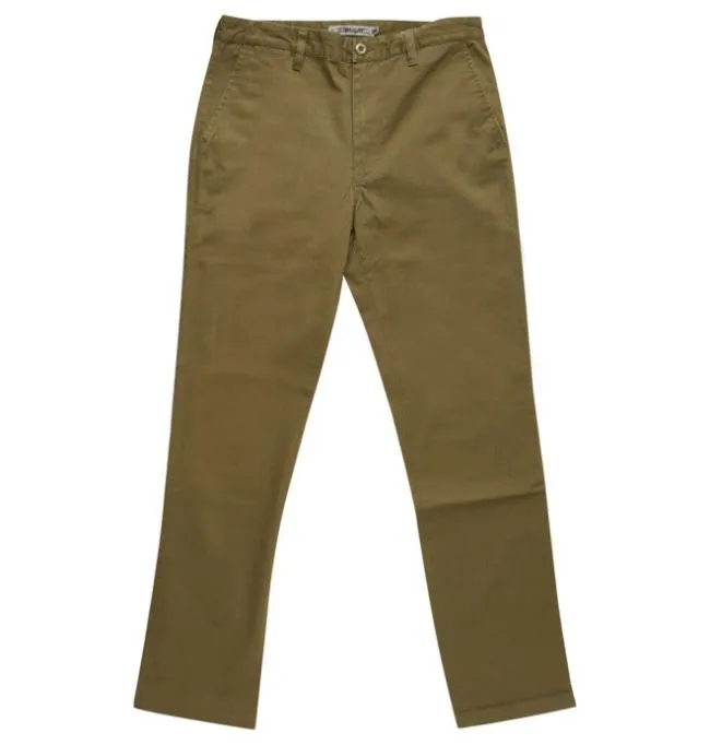 Men Pants DC Men039s Worker Chino Pants Ivy Green