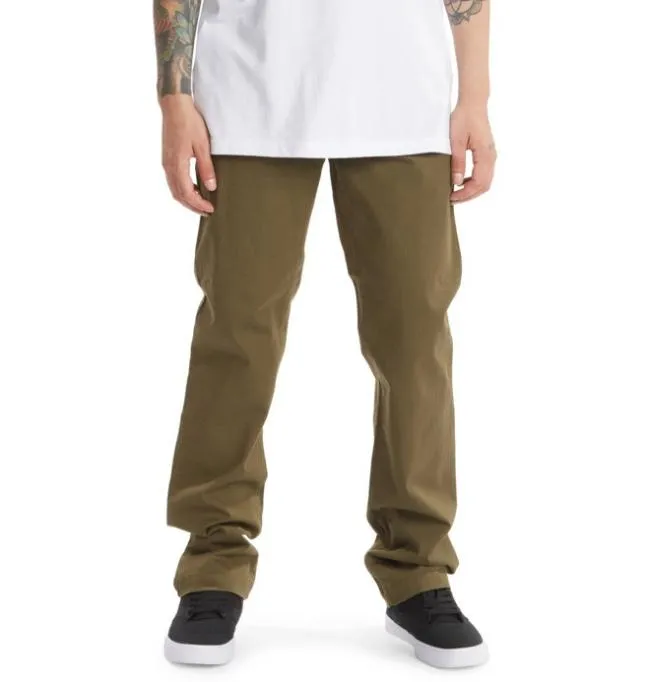 Men Pants DC Men039s Worker Chino Pants Ivy Green Men Pants DC Men039s Worker Chino Pants Ivy Green