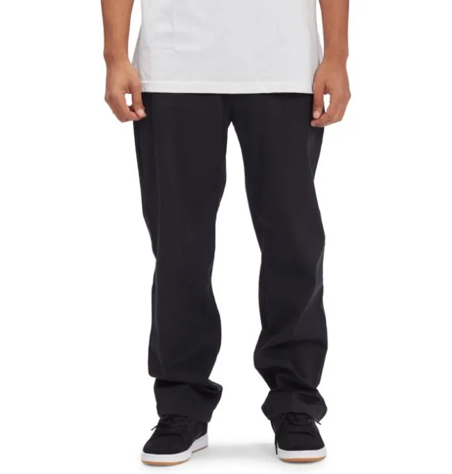 Men Pants DC Men039s Worker Relaxed Fit Chino Pants Black Men Pants DC Men039s Worker Relaxed Fit Chino Pants Black