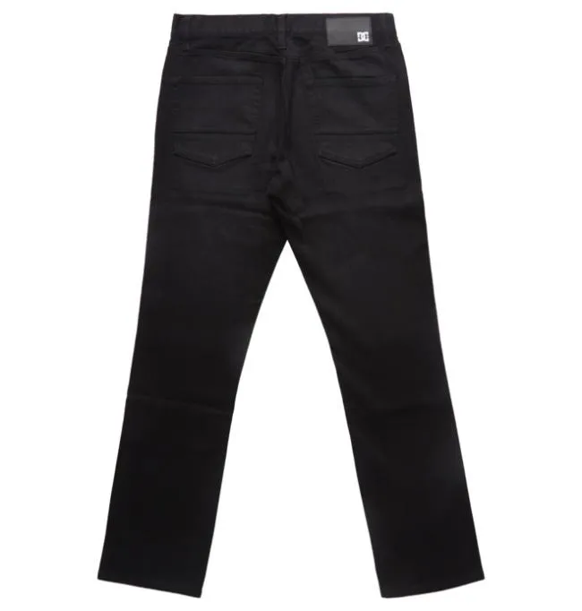Men Pants DC Men039s Worker Straight Fit Jeans Black Wash Men Pants DC Men039s Worker Straight Fit Jeans Black Wash