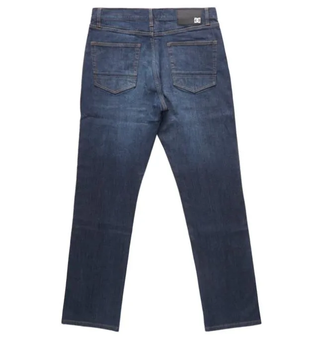 Men Pants DC Men039s Worker Straight Fit Jeans Dark Stone Men Pants DC Men039s Worker Straight Fit Jeans Dark Stone