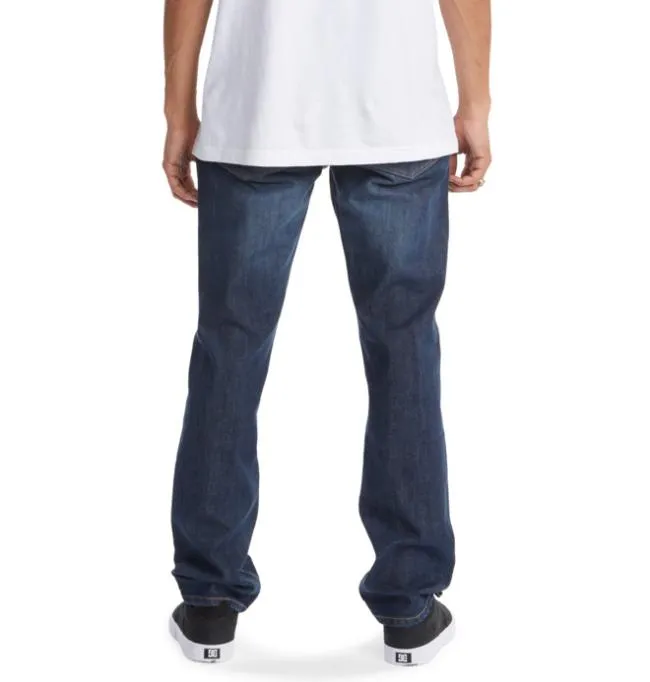 Men Pants DC Men039s Worker Straight Fit Jeans Dark Stone Men Pants DC Men039s Worker Straight Fit Jeans Dark Stone