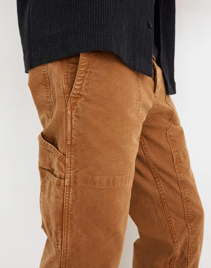 Men Pants Madewell Relaxed Straight Workwear Pants