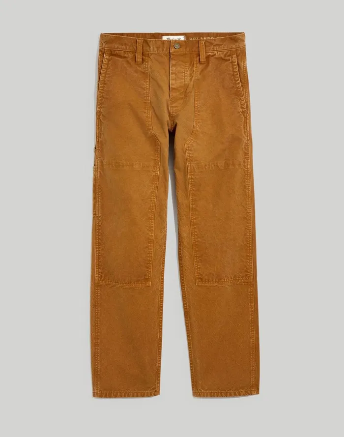 Men Pants Madewell Relaxed Straight Workwear Pants