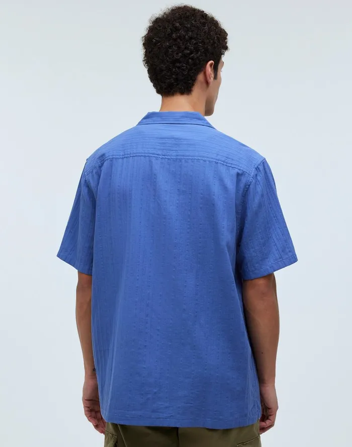 Men Shirts Madewell Easy ShortSleeve Shirt In Stripe