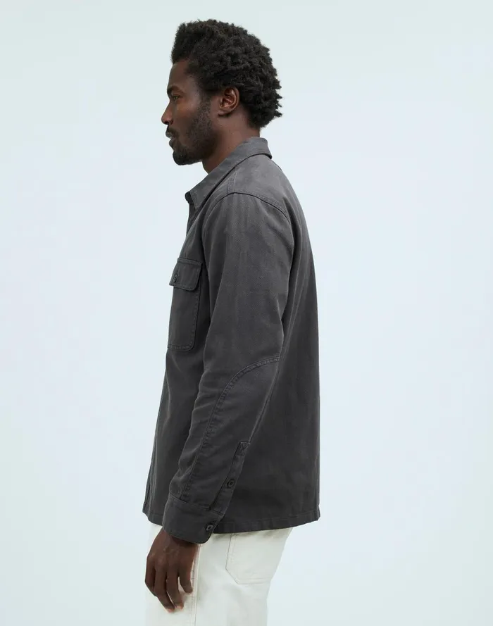 Men Shirts Madewell Straight Hem GarmentDyed Work Shirt