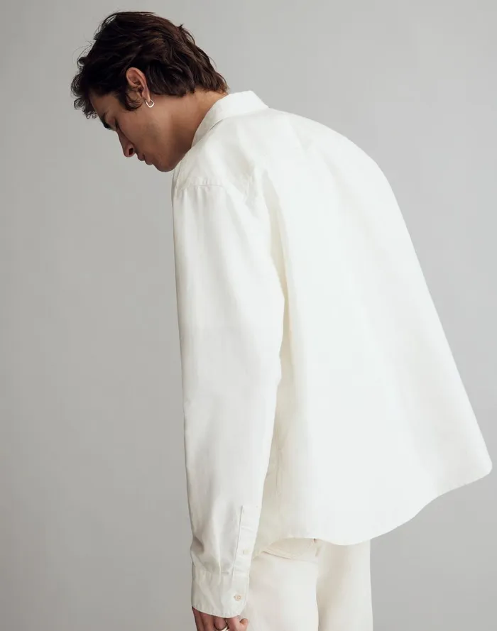 Men Shirts Madewell The VintageWorn Oxford Shirt
