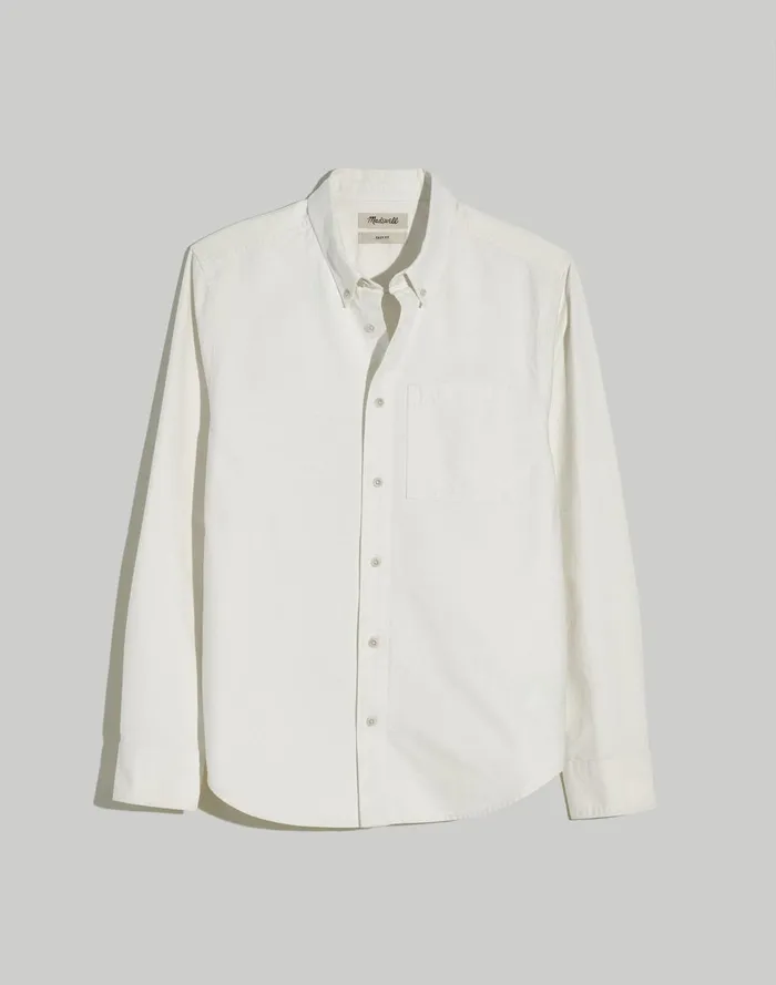 Men Shirts Madewell The VintageWorn Oxford Shirt