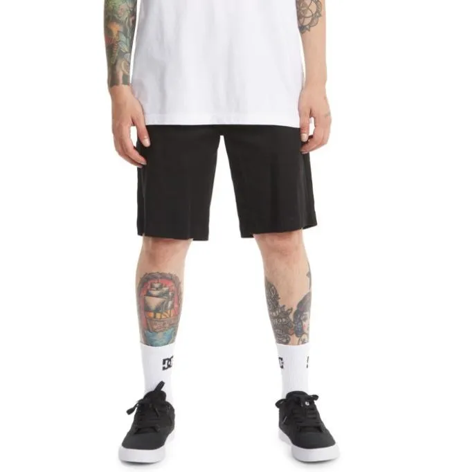 Men Shorts DC Men039s Worker Chino Shorts Black Men Shorts DC Men039s Worker Chino Shorts Black