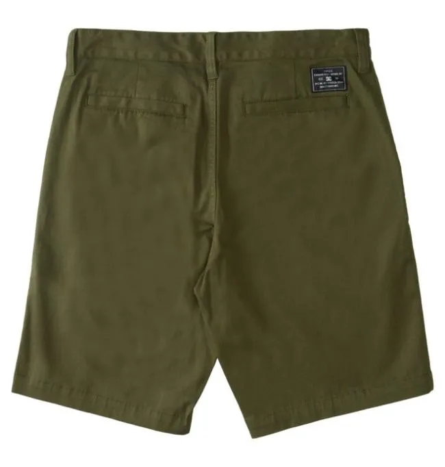 Men Shorts DC Men039s Worker Chino Shorts Ivy Green Men Shorts DC Men039s Worker Chino Shorts Ivy Green