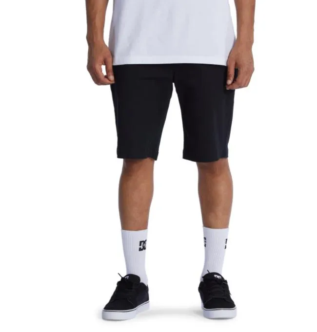 Men Shorts DC Men039s Worker Relaxed Chino Shorts Black