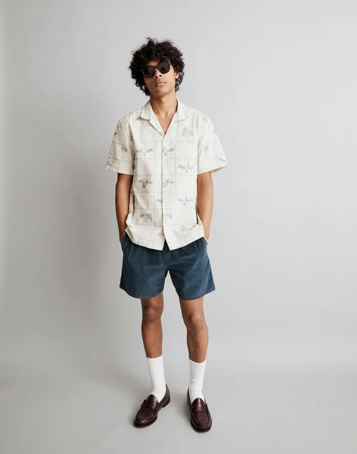 Men Shorts Madewell 5 12034 Corduroy Everywear Shorts