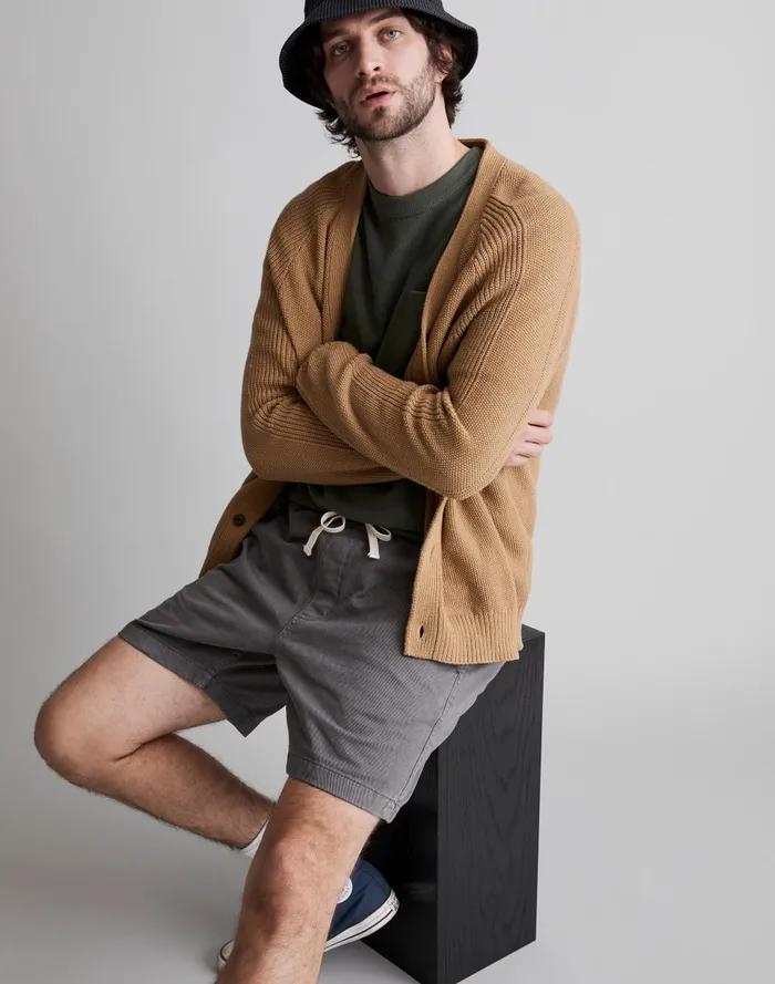 Men Shorts Madewell Cotton Everywear Shorts
