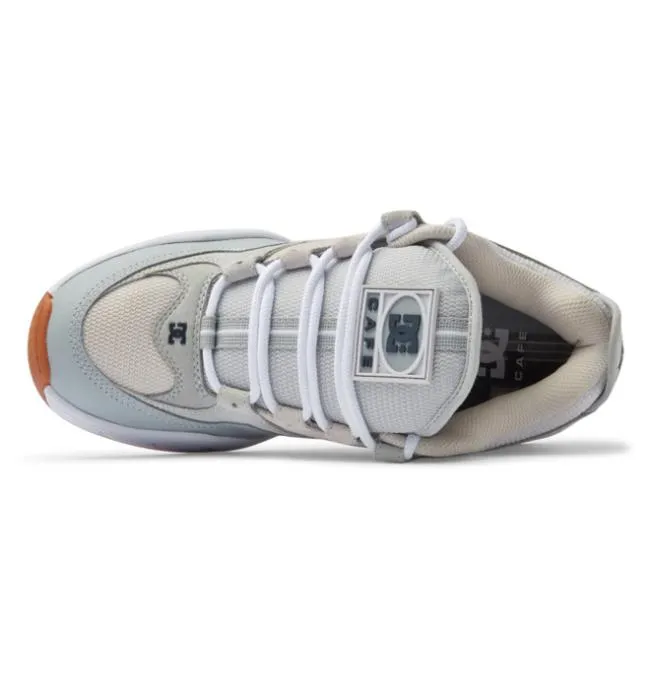 Men Skate DC Men039s Cafe X DC Kalis OG Shoes Light Grey
