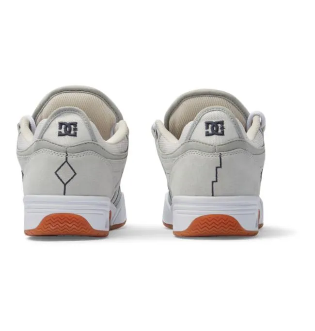 Men Skate DC Men039s Cafe X DC Kalis OG Shoes Light Grey