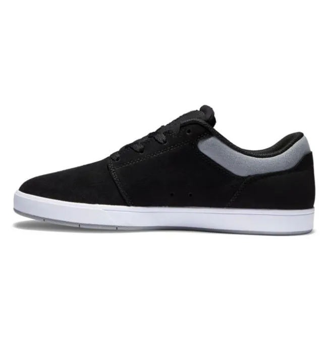 Men Skate DC Men039s Crisis 2 Shoes BlackBlackGrey Men Skate DC Men039s Crisis 2 Shoes BlackBlackGrey