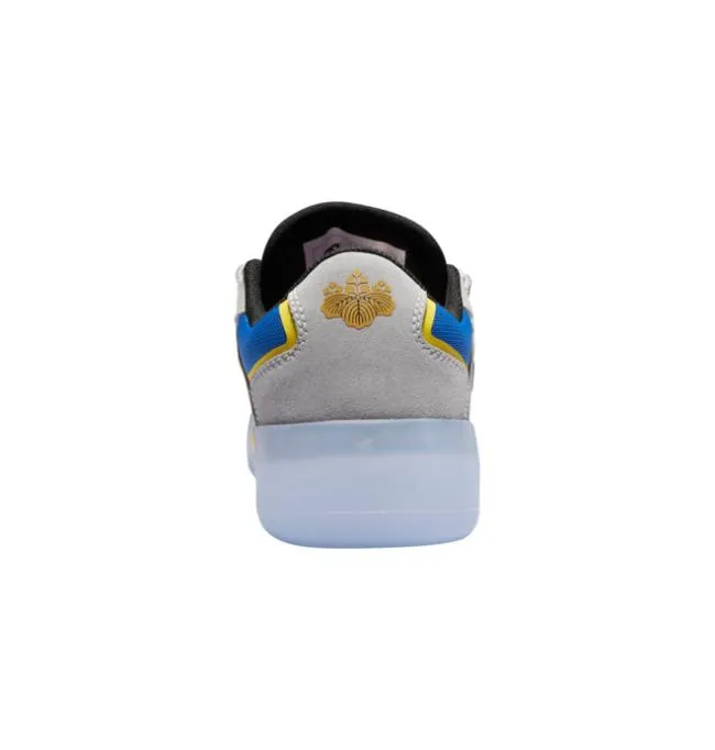 Men Skate DC Men039s Hongo X DC Metric Shoes GreyBlueYellow Men Skate DC Men039s Hongo X DC Metric Shoes GreyBlueYellow