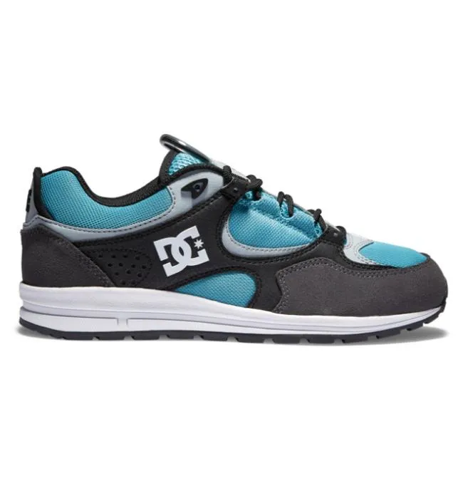 Men Skate DC Men039s Kalis Lite Skate Shoes BlackGreyBlue