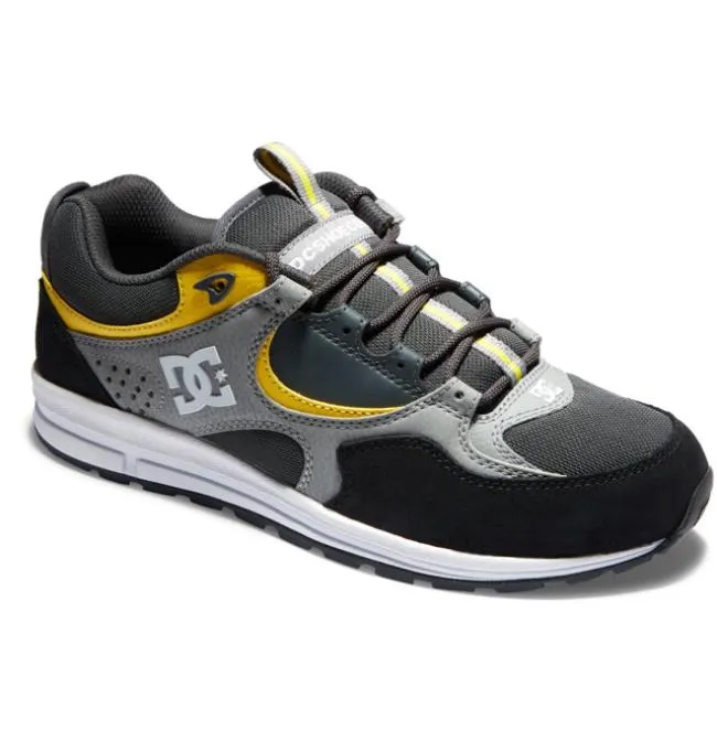 Men Skate DC Men039s Kalis Lite Skate Shoes BlackGreyYellow Men Skate DC Men039s Kalis Lite Skate Shoes BlackGreyYellow