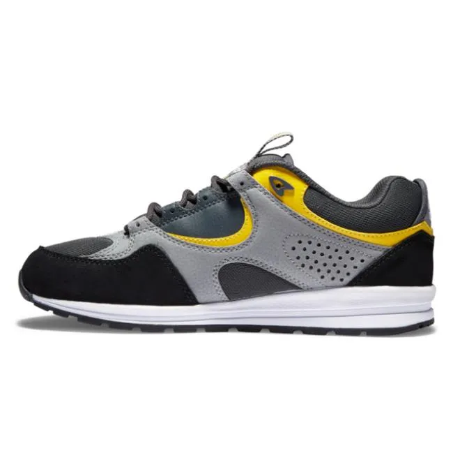 Men Skate DC Men039s Kalis Lite Skate Shoes BlackGreyYellow Men Skate DC Men039s Kalis Lite Skate Shoes BlackGreyYellow