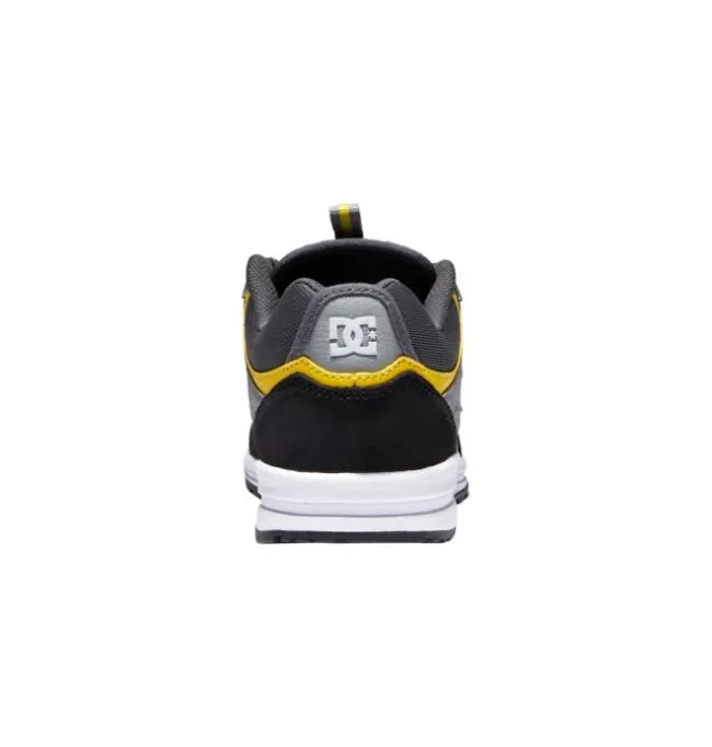 Men Skate DC Men039s Kalis Lite Skate Shoes BlackGreyYellow Men Skate DC Men039s Kalis Lite Skate Shoes BlackGreyYellow