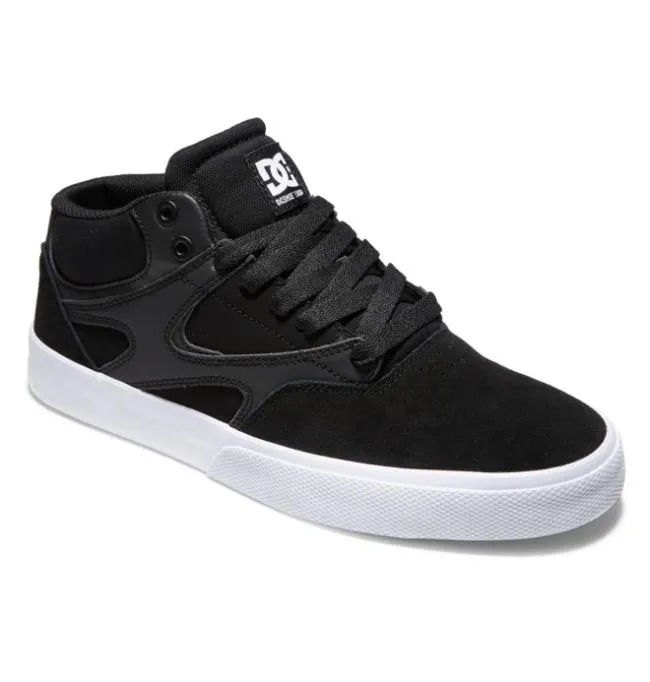 Men Skate DC Men039s Kalis Vulc MID MidTop Shoes BlackBlackWhite Men Skate DC Men039s Kalis Vulc MID MidTop Shoes BlackBlackWhite