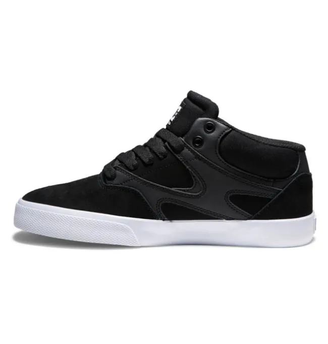 Men Skate DC Men039s Kalis Vulc MID MidTop Shoes BlackBlackWhite Men Skate DC Men039s Kalis Vulc MID MidTop Shoes BlackBlackWhite