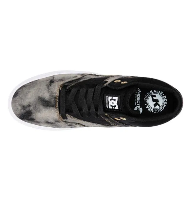 Men Skate DC Men039s Kalis Vulc MID MidTop Shoes Black Denim Men Skate DC Men039s Kalis Vulc MID MidTop Shoes Black Denim