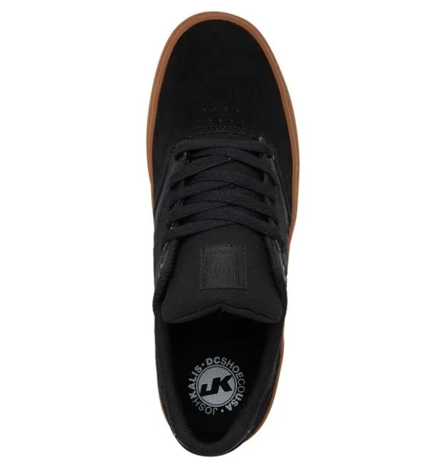 Men Skate DC Men039s Kalis Vulc Shoes BlackBlackGum Men Skate DC Men039s Kalis Vulc Shoes BlackBlackGum