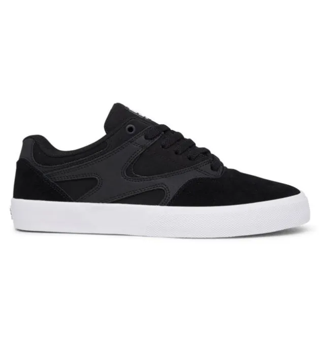 Men Skate DC Men039s Kalis Vulc Shoes BlackWhite