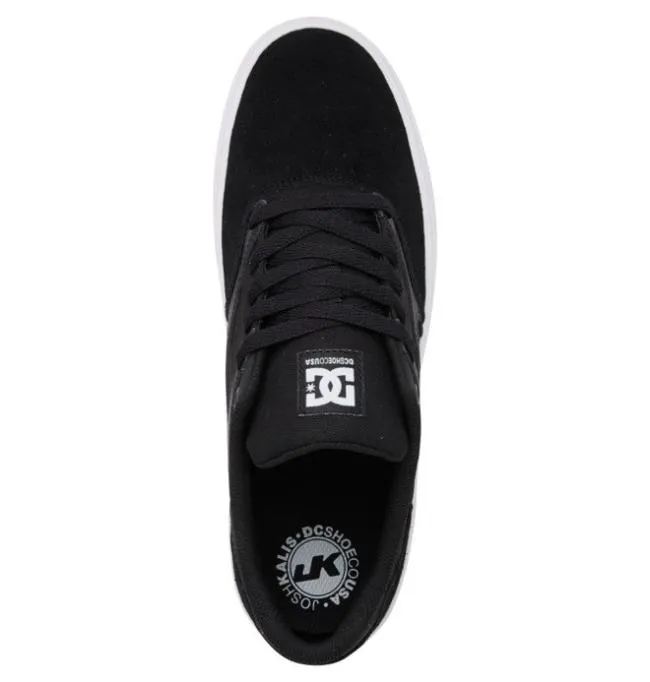 Men Skate DC Men039s Kalis Vulc Shoes BlackWhite Men Skate DC Men039s Kalis Vulc Shoes BlackWhite