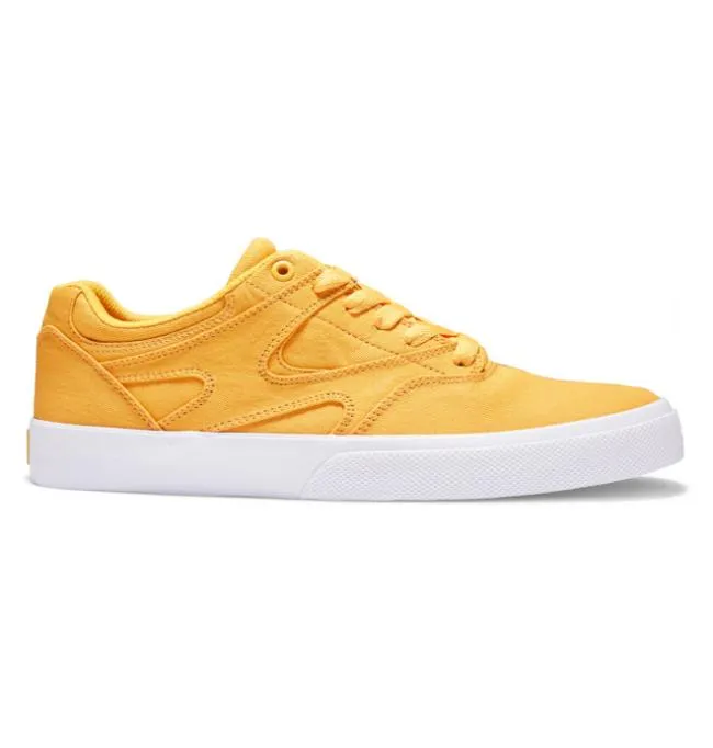 Men Skate DC Men039s Kalis Vulc Shoes Gold