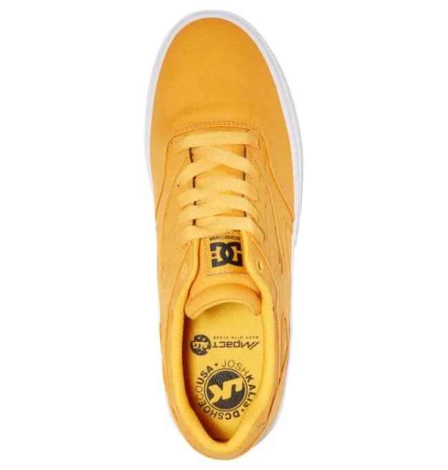 Men Skate DC Men039s Kalis Vulc Shoes Gold Men Skate DC Men039s Kalis Vulc Shoes Gold