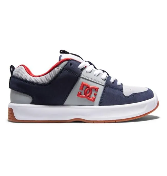 Men Skate DC Men039s Lynx Zero Skate Jahmir Brown Shoes NavyGrey
