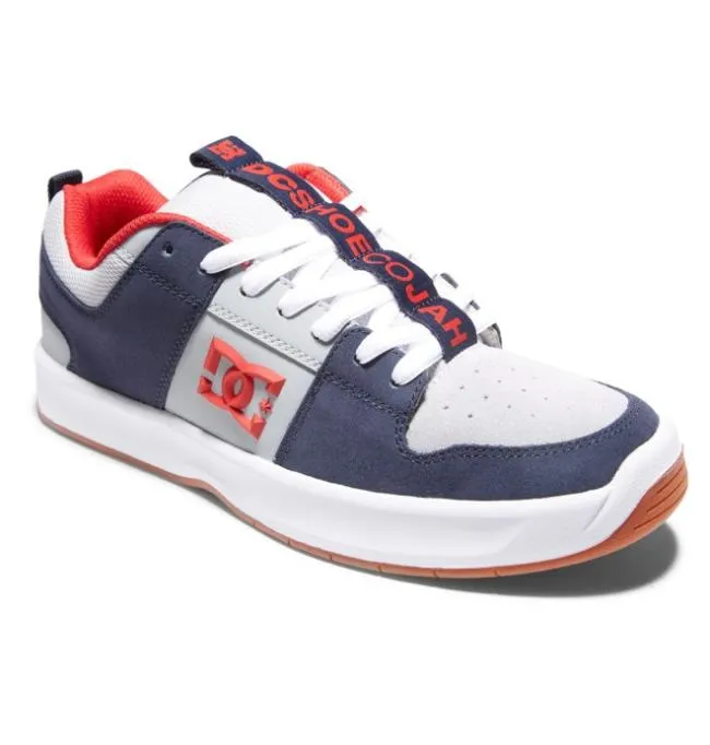 Men Skate DC Men039s Lynx Zero Skate Jahmir Brown Shoes NavyGrey