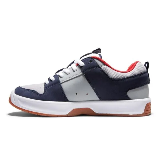 Men Skate DC Men039s Lynx Zero Skate Jahmir Brown Shoes NavyGrey