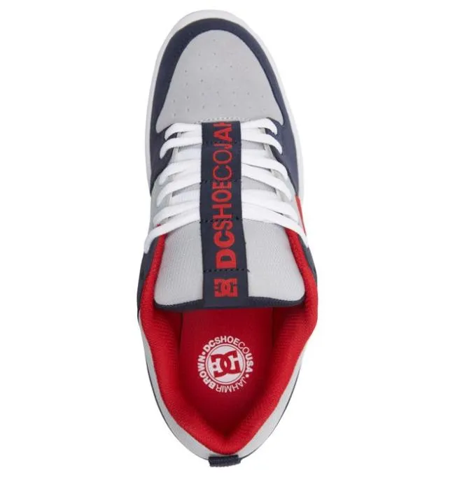 Men Skate DC Men039s Lynx Zero Skate Jahmir Brown Shoes NavyGrey