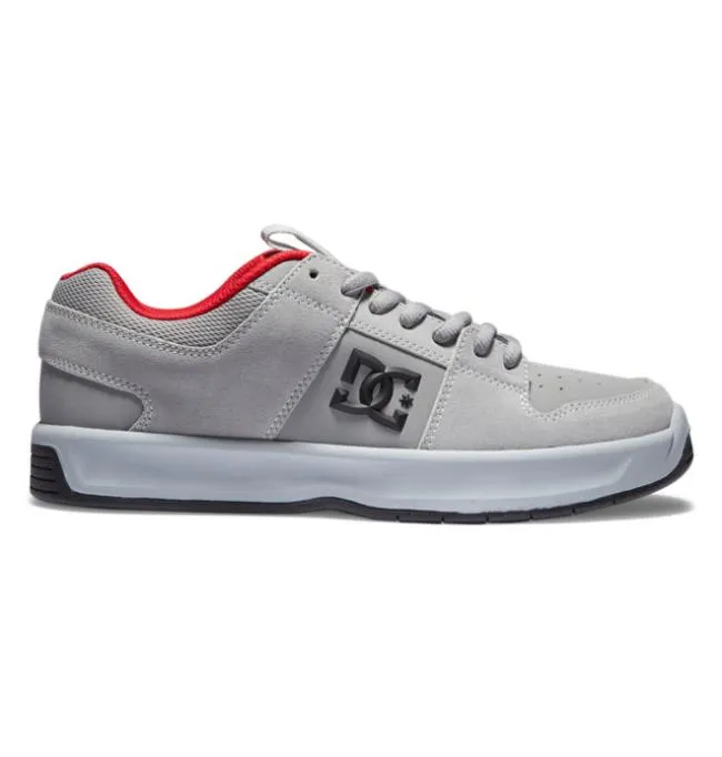 Men Skate DC Men039s Lynx Zero Skate Shoes GreyGreyRed