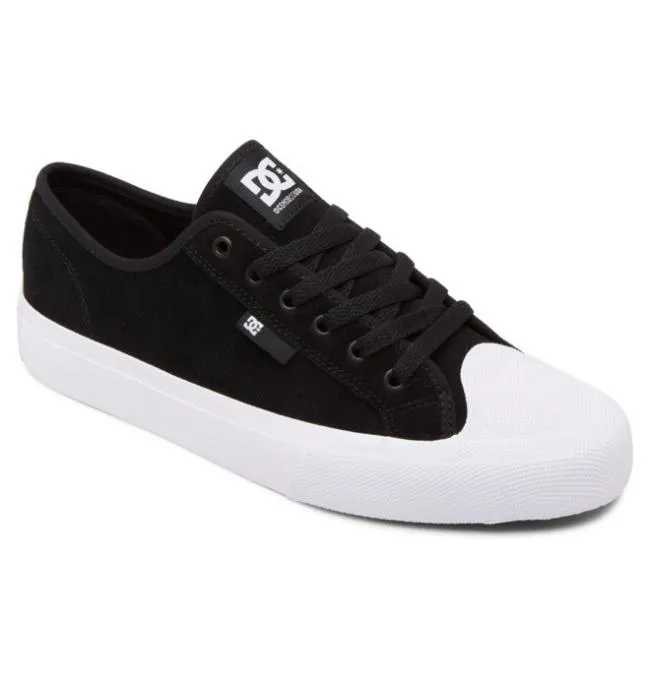 Men Skate DC Men039s Manual RT S Skate Shoes BlackWhite Men Skate DC Men039s Manual RT S Skate Shoes BlackWhite