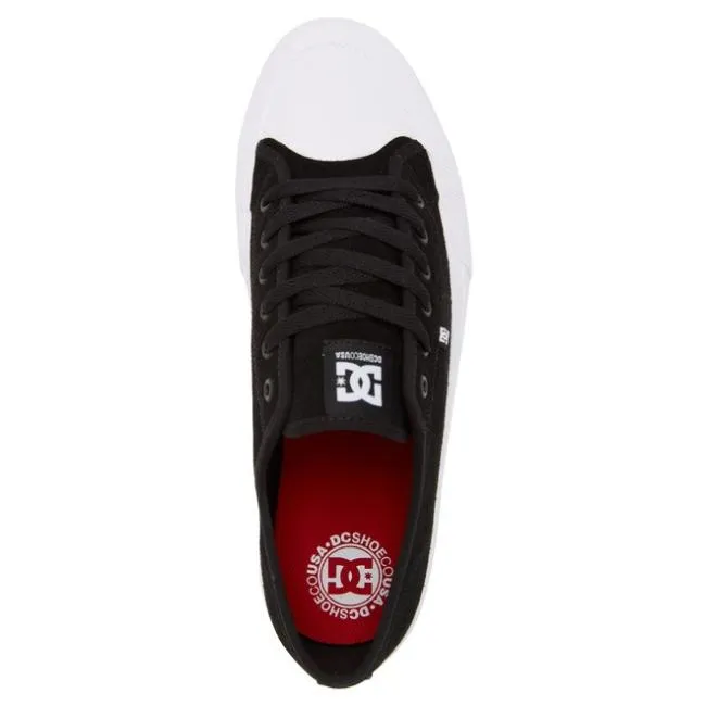 Men Skate DC Men039s Manual RT S Skate Shoes BlackWhite Men Skate DC Men039s Manual RT S Skate Shoes BlackWhite