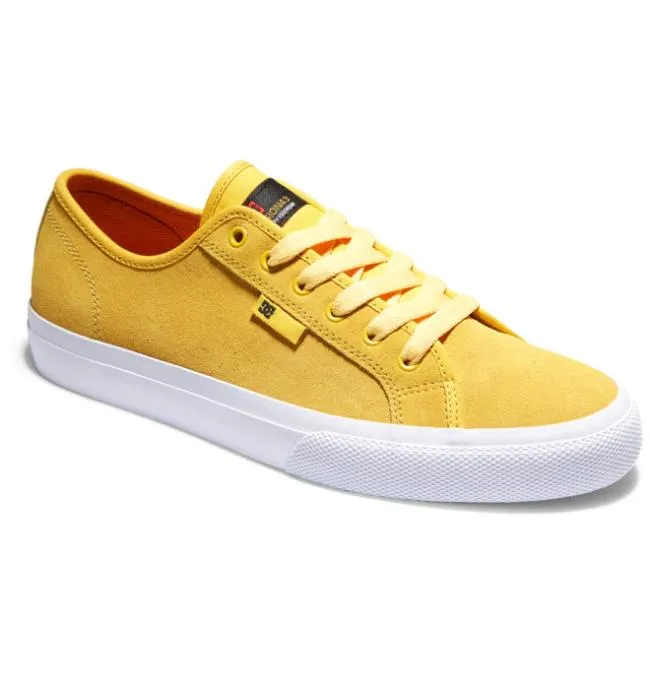 Men Skate DC Men039s Manual Skate Shoes Gold Men Skate DC Men039s Manual Skate Shoes Gold