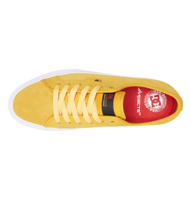 Men Skate DC Men039s Manual Skate Shoes Gold Men Skate DC Men039s Manual Skate Shoes Gold