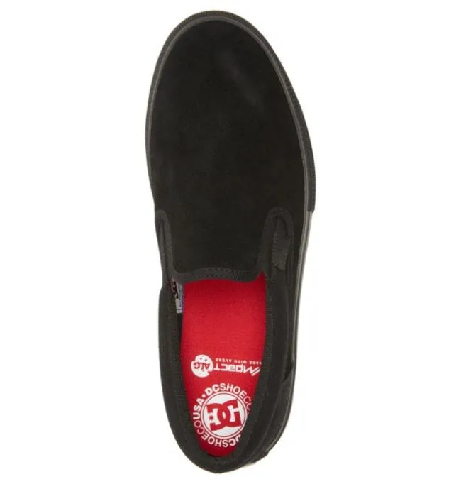 Men Skate DC Men039s Manual Slip On Skate Shoes BlackBlack Men Skate DC Men039s Manual Slip On Skate Shoes BlackBlack