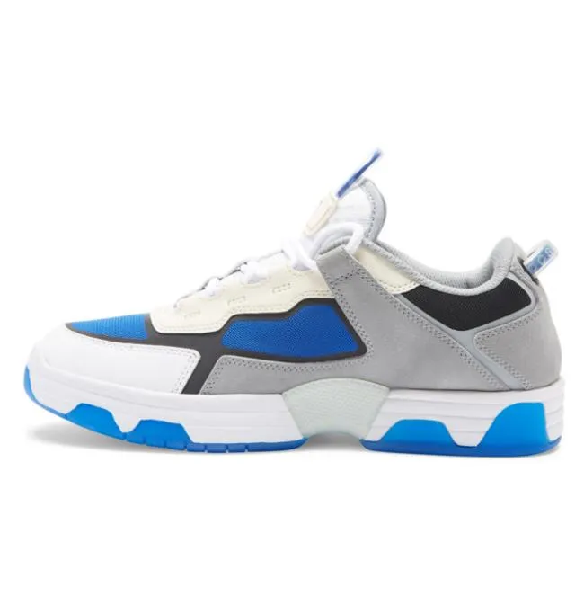 Men Skate DC Men039s Metric Shanahan Shoes GreyWhiteBlue Men Skate DC Men039s Metric Shanahan Shoes GreyWhiteBlue
