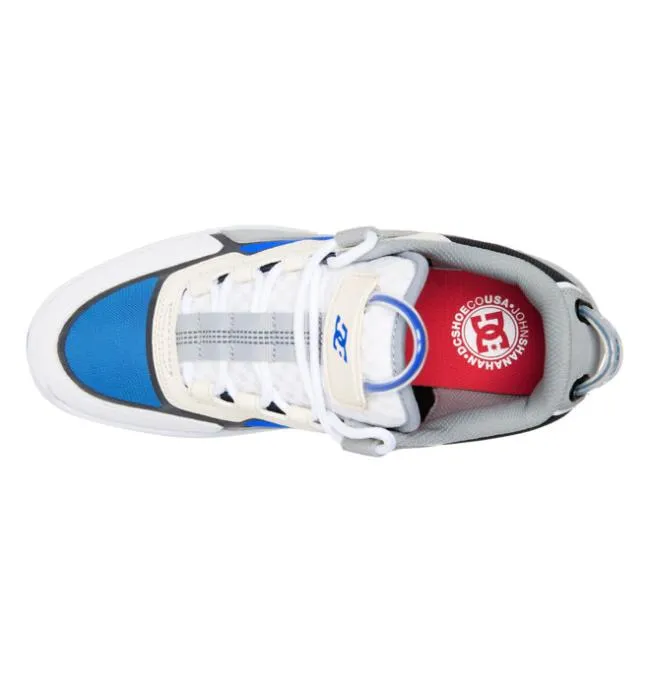 Men Skate DC Men039s Metric Shanahan Shoes GreyWhiteBlue Men Skate DC Men039s Metric Shanahan Shoes GreyWhiteBlue
