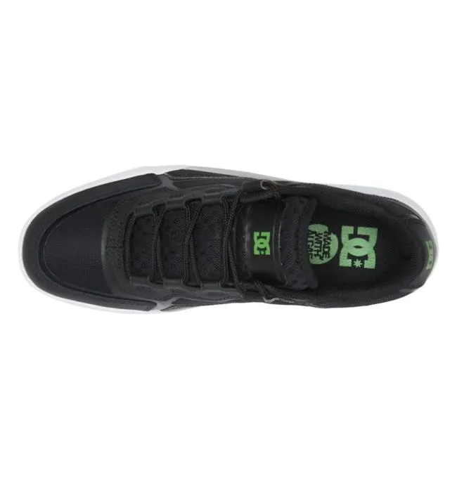 Men Skate DC Men039s Metric Shoes BlackGreyGreen Men Skate DC Men039s Metric Shoes BlackGreyGreen